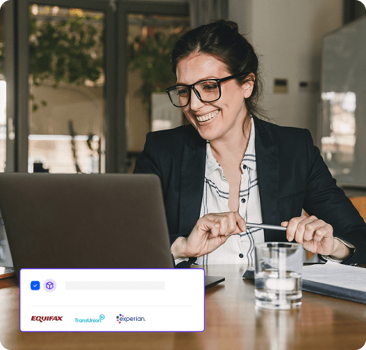 Business professional working