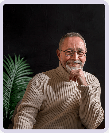Woman enjoying coffee while using phone